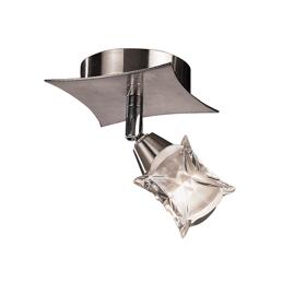 Rosa Satin Nickel Ceiling Lights Mantra Surface Spot Lights